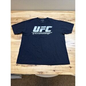 UFC Ultimate Fighting Championship Short Sleeve T-Shirt Size 2XL - Black